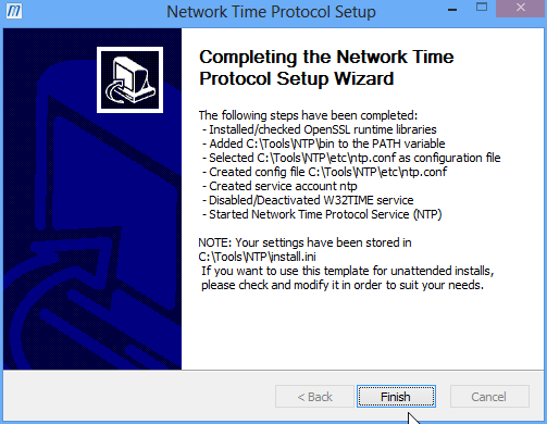Installing Ntp On Windows