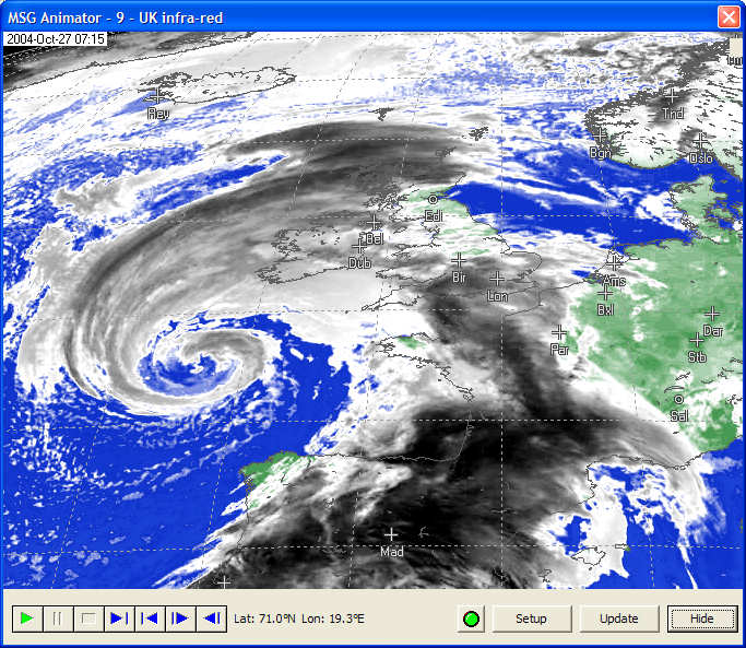 wxtoimg color thermal pallette noaa