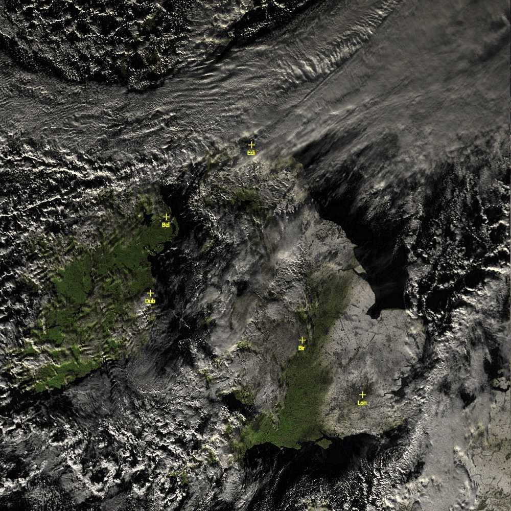 Sample MODIS image